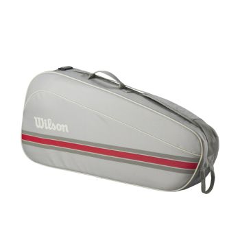 Wilson TEAM 3 PACK, torba, siva