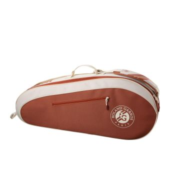 Wilson TEAM ROLAND GARROS 3 PACK, torba, crvena
