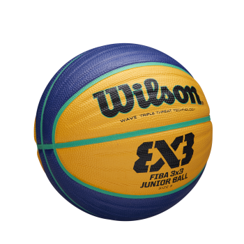 Wilson FIBA 3X3 REPLICA JUNIOR, lopta za košarku, plava