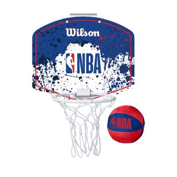 Wilson NBA TEAM MINI HOOP NBA, tabla sa obručem, crna