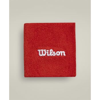 Wilson WRISTBAND, znojnica za zglob, crvena