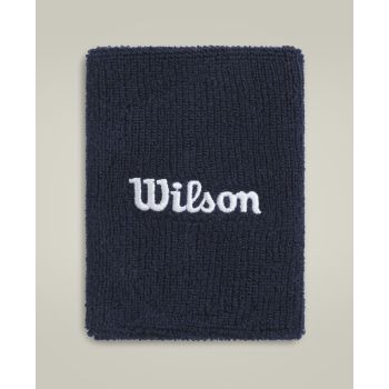 Wilson WIDE TERRY WRISTBAND, znojnica za zglob, plava