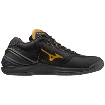 Mizuno WAVE STEALTH NEO, muške patike za rukomet, crna