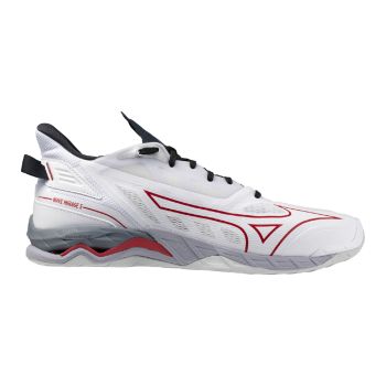 Mizuno WAVE MIRAGE 5, muške patike za rukomet, bijela