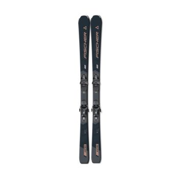 Fischer ASPIRE SLR PRO + RS9 SLR, set ženski all mountain skija, crna