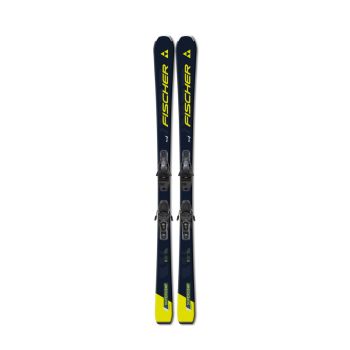 Fischer RC4 SUPERCOMP SLR + RS 10 SLR, set race skija, crna