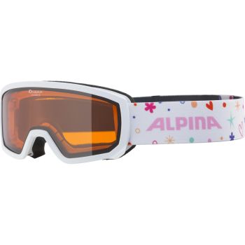 Alpina SCARABEO JR, dječije skijaške naočare, bijela
