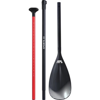 Aqua Marina SPORTS III, vesla, crna