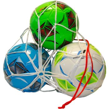 Pro Touch BALL NET 3 BALLS, dodatak za fudbal, bijela