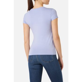 Boxeur BASIC T-SHIRT WITH FRONT LOGO, ženska majica, ljubičasta