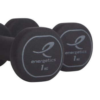 Energetics NEOPRENE DUMB. PAIRS, fitnes tegovi, crna