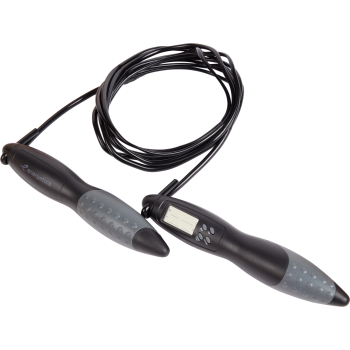 Energetics DIGITAL JUMP ROPE, ručka za vijaču, crna