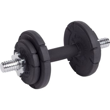 Energetics PREMIUM 20KG CAST IRON SET (30MM) S, set palica za tegove kratka, crna