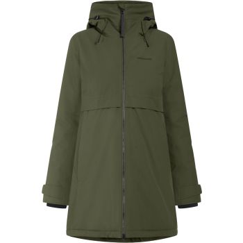 Didriksons HELLE WNS PARKA 5, ženska jakna a planinarenje, zelena