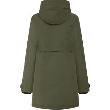Didriksons HELLE WNS PARKA 5, ženska jakna a planinarenje, zelena