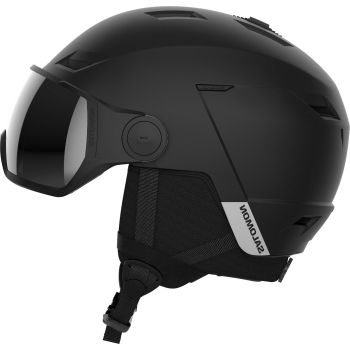 Salomon PIONEER LT VISOR, kaciga skijaška, crna
