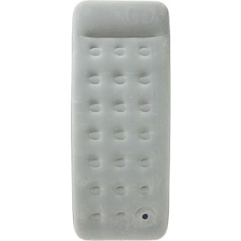 McKinley AIRBED SINGLE W-PUMP, dušek kamp na naduvavanje pvc, siva