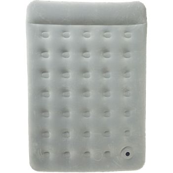 McKinley AIRBED DOUBLE W-PUMP, dušek kamp na naduvavanje pvc, siva