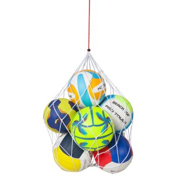 Pro Touch NYLON NET 6 BALLS, dodatak za fudbal, bijela