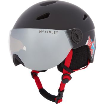 McKinley PULSE JR S2 VISOR HS-016, dječija skijaška kaciga, crna