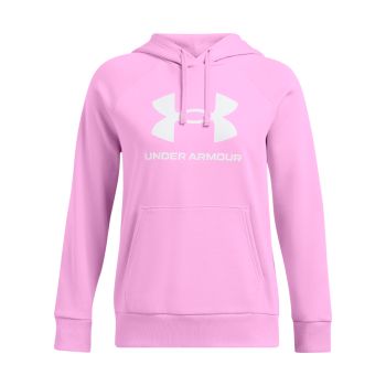 Under Armour RIVAL FLEECE BIG LOGO HDY, ženski duks, roza