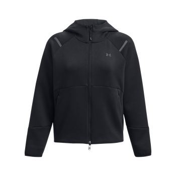 Under Armour UNSTOPPABLE FLEECE FZ, ženski duks, crna