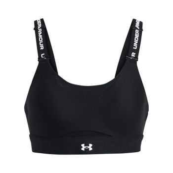 Under Armour INFINITY HIGH 2.0 BRA, ženski top, crna