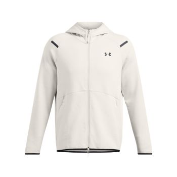 Under Armour UNSTOPPABLE FLC FZ HD EU, muški duks, bijela