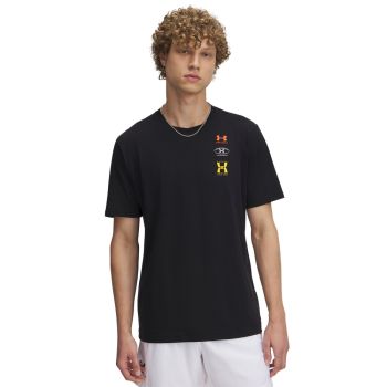 Under Armour M 60/40S EVOL LOGO SS, muška majica, crna