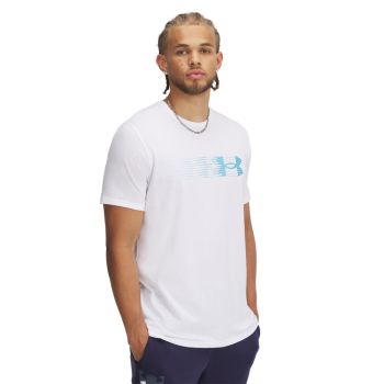 Under Armour M LC FLY IN LOGO SS, muška majica, bijela
