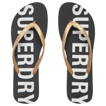 Superdry CODE ESSENTIAL FLIP FLOP, ženske japanke, crna
