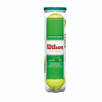 Wilson STARTER PLAY GREEN 4ER, lopta za tenis, žuta