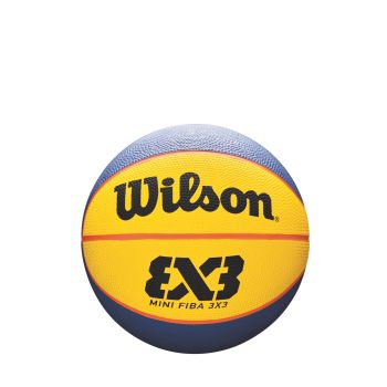 Wilson FIBA 3X3 MINI RUBBER BASKETBALL, mini lopta za košarku, braon