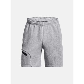 Under Armour UNSTOPPABLE FLC SHORTS, muški šorc, siva