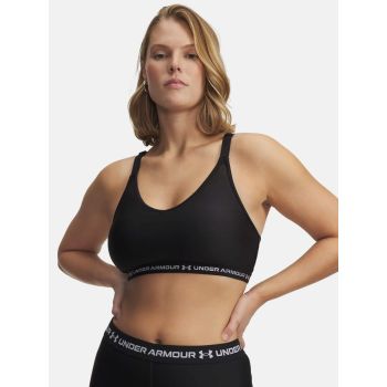 Under Armour CROSSBACK LOW BRA, ženski top, crna