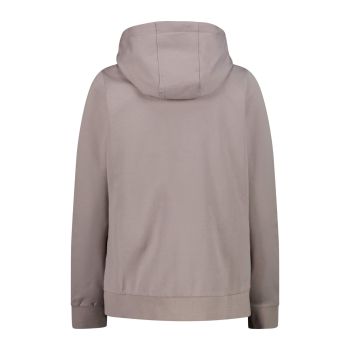 CMP WOMAN JACKET FIX HOOD, ženski duks, bež