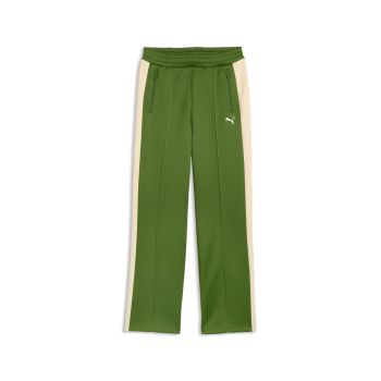 Puma T7 ALWAYS ON STRAIGHT TRACK PANTS OP, ženski donji dio trenerke, zelena