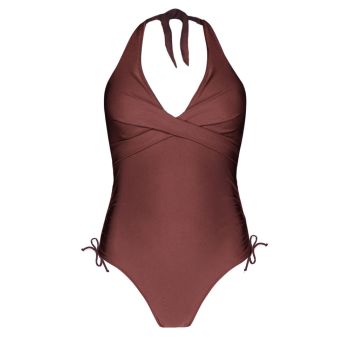 Barts ISLA HALTER ONE PIECE, ženski kupaći, crvena