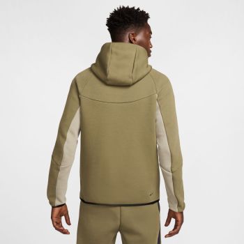 Nike M NK TCH FLC FZ WR HOODIE, muški duks, zelena
