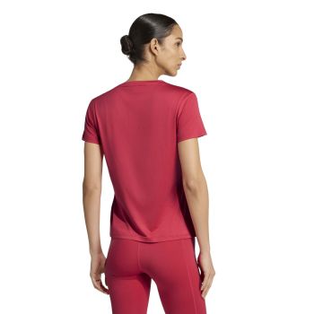 Adidas WE MIN V NK TEE, ženska majica za fitnes, roza