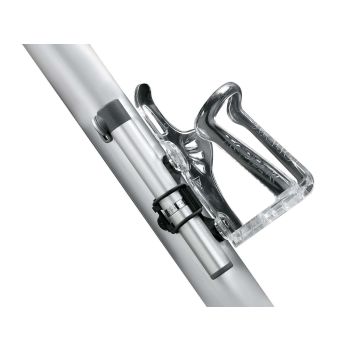 Topeak MICRO ROCKET AL, ručna pumpa za bicikl, srebrna