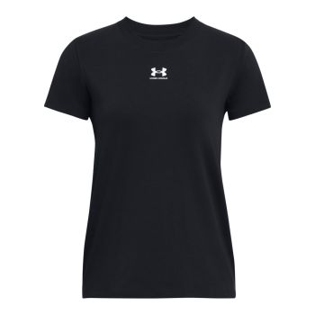 Under Armour RIVAL CORE SS, ženska majica, crna