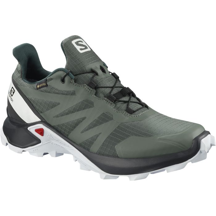 Salomon Supercross Gtx W Zenske Patike Za Trcanje Zelena Intersport