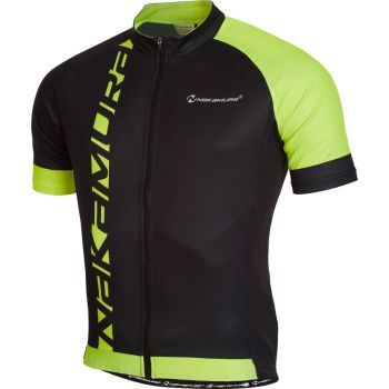 Nakamura VELO JERSEY, muška majica za biciklizam, crna