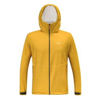 Salewa PUEZ AQUA 4 PTX 2.5L JKT M, muška jakna za planinarenje, žuta