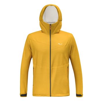 Salewa PUEZ AQUA 4 PTX 2.5L JKT M, muška jakna za planinarenje, žuta