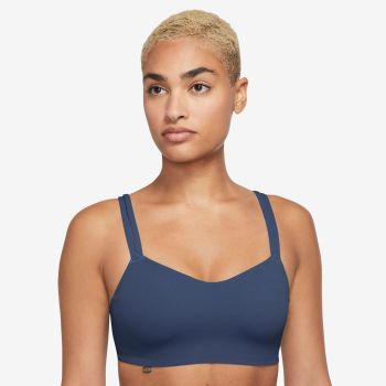 Nike W NK DF ALATE TRACE BRA, ženski top, plava