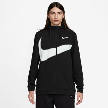Nike M NK DF FLC HD FZ ENERGY, muški duks za fitnes, crna