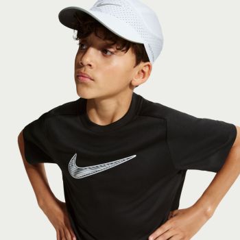 Nike B NK DF MULTI SS TOP HBR, dječija majica za fitnes, crna