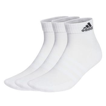 Adidas C SPW ANK 3P, čarape za fitnes, bijela